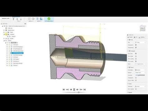 cnc torna tasarımı|Fusion 360 CNC Torna İş Parçası Tasarımı ve CAM  .